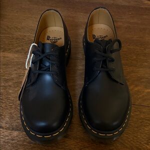 Dr. Martens Black Leather Dress Shoes Brand NEW